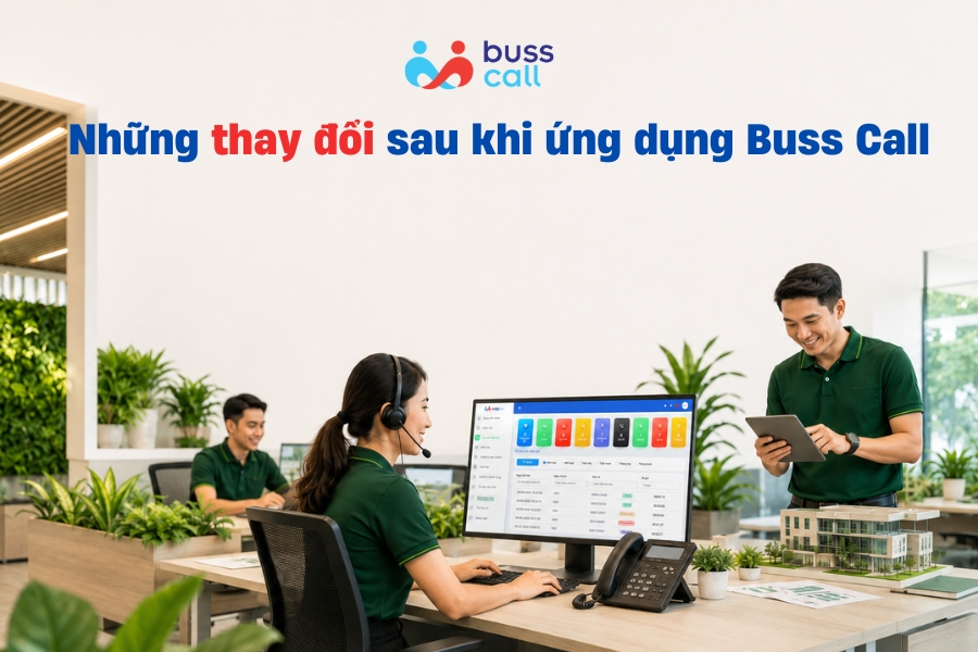 Những thay đổi sau khi ứng dụng Buss Call 