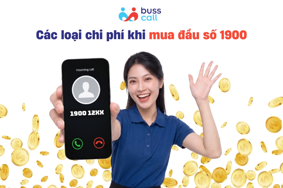 Các loại chi phí khi mua đầu số 1900