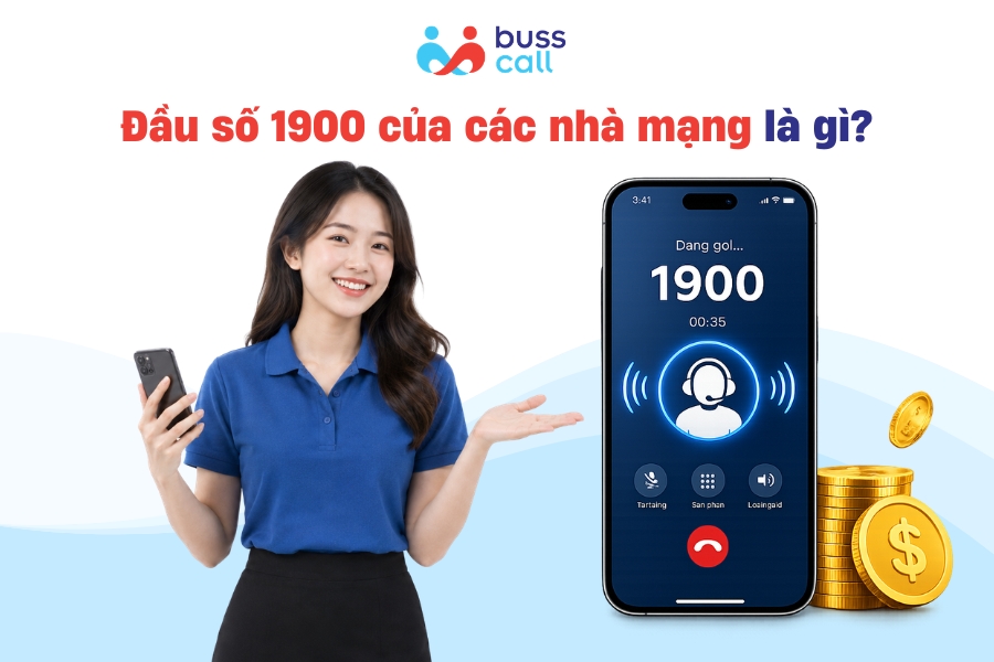 Đầu số 1900 của các nhà mạng là gì