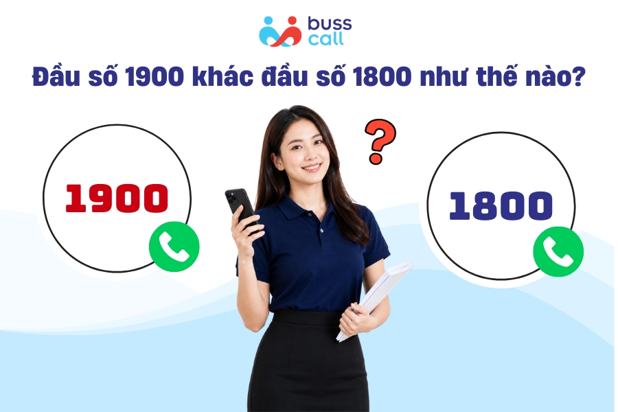 Đầu số 1900 khác đầu số 1800 như thế nào