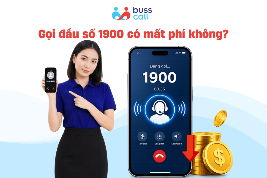 Gọi đầu số 1900 có mất phí không