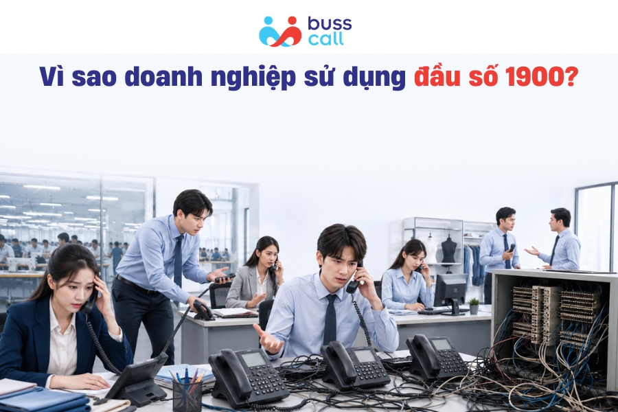 Vì sao doanh nghiệp sử dụng đầu số 1900