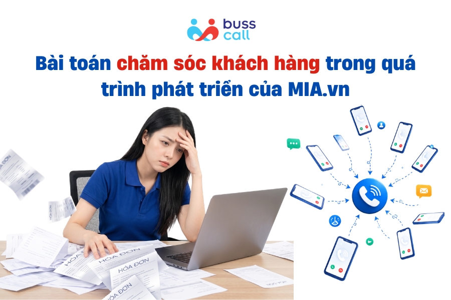 Bài toán chăm sóc khách hàng trong quá trình phát triển của MIA.vn