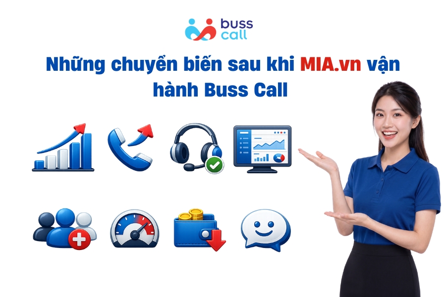 Những chuyển biến sau khi MIA.vn vận hành Buss Call 
